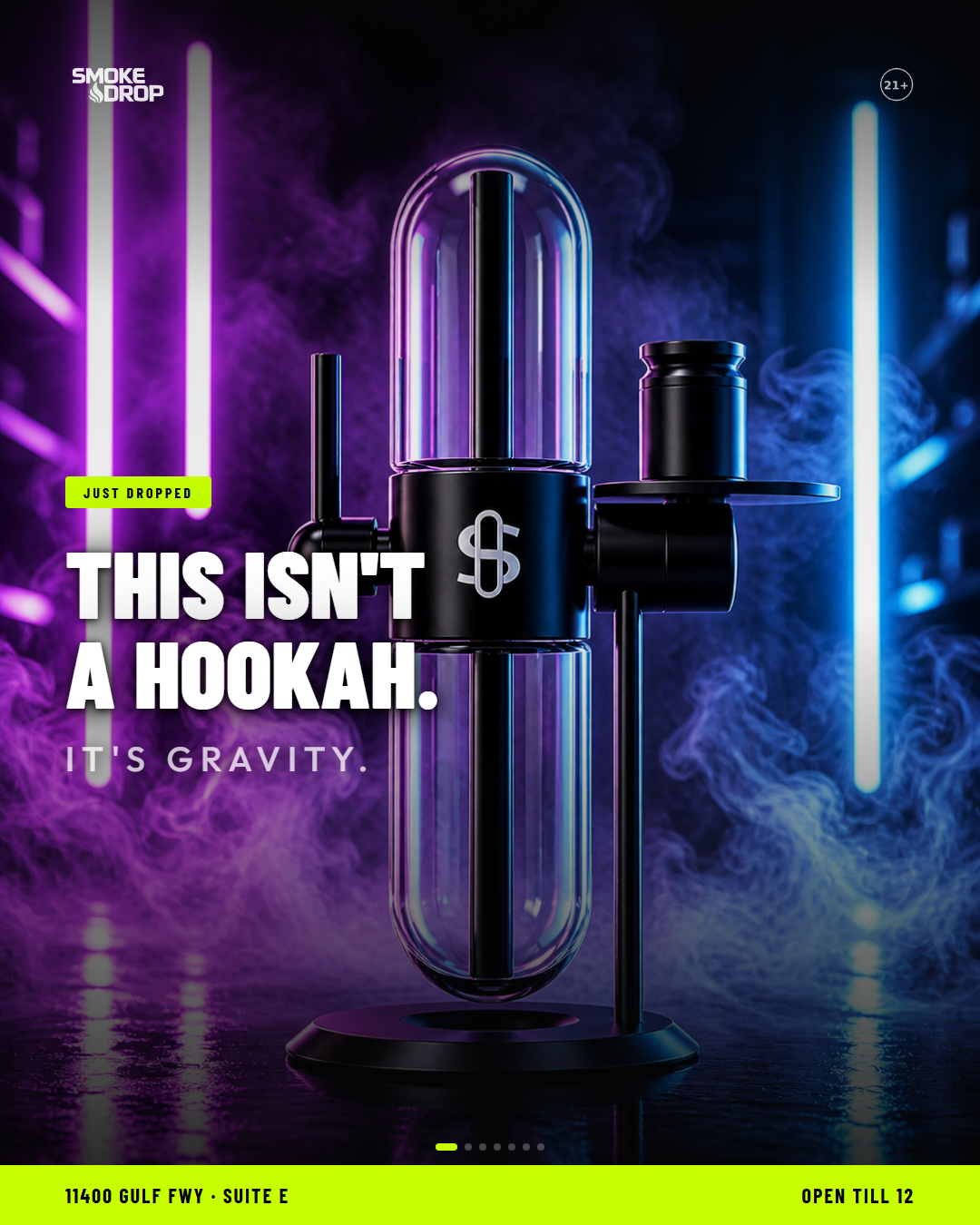 Stundenglass Gravity Infuser in Houston | Smoke Drop — Where Smoking Gets an Upgrade