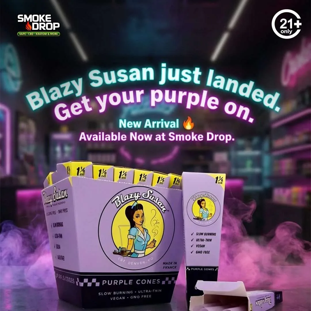 Blazy Susan purple cones at Smoke Drop Houston